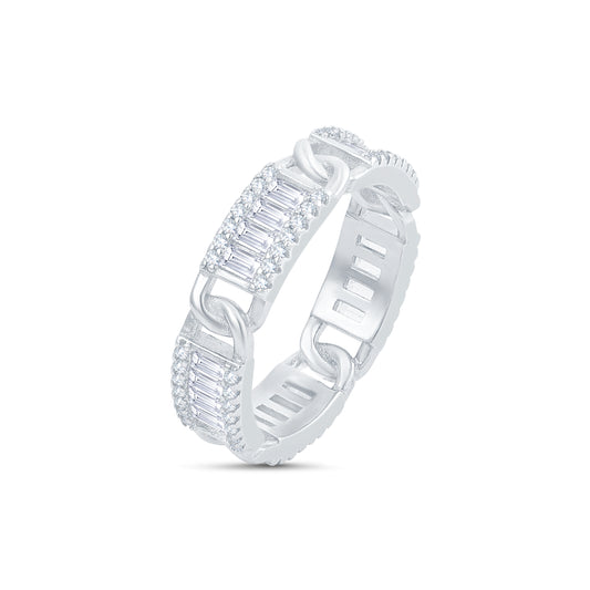 Celeste Spark Band in 925 Silver
