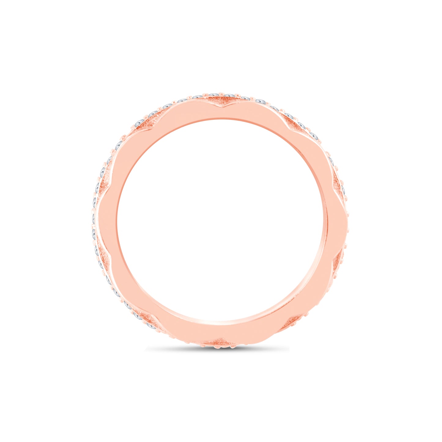 Lustre Loop Band in 925 Silver