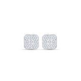 Stella 925 Sterling Silver Square Earrings