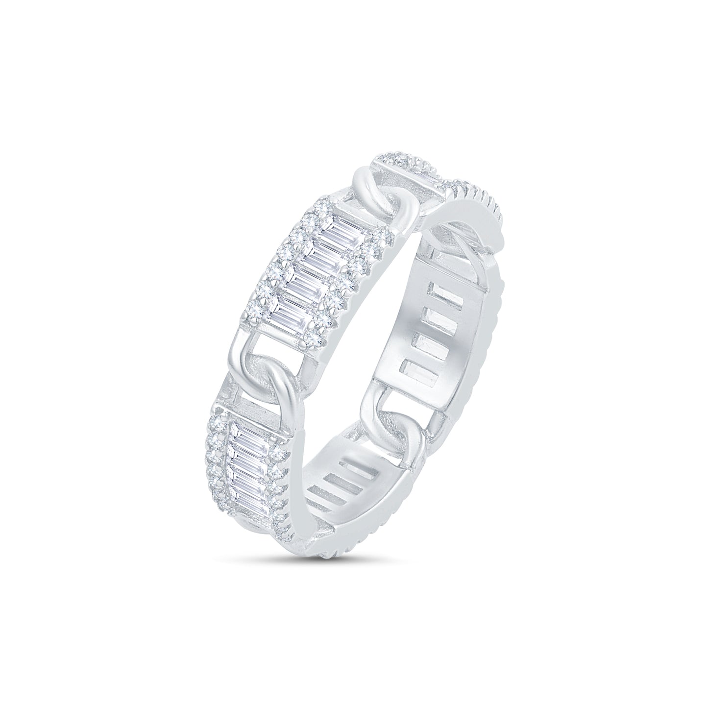 Celeste Spark Band in 925 Silver