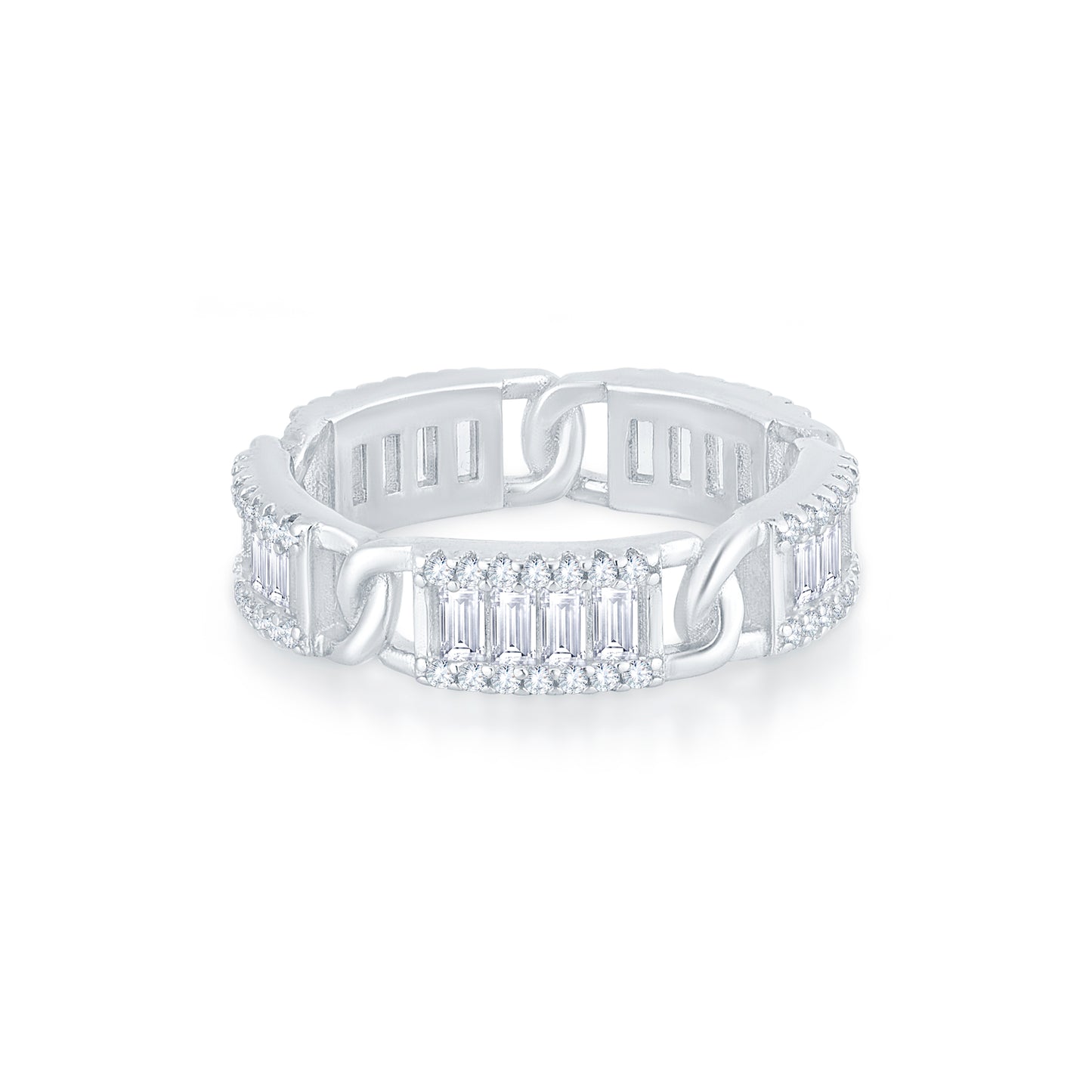 Celeste Spark Band in 925 Silver