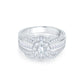 Eternal Glow Solitaire Ring in 925 Silver
