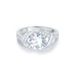 Royal Halo Solitaire in 925 Silver