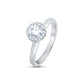 Classic Spark Solitaire Ring in 925 Silver
