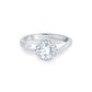 Classic Spark Solitaire Ring in 925 Silver