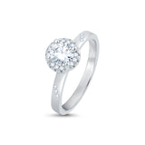 Classic Spark Solitaire Ring in 925 Silver